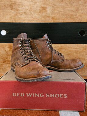 Red Wing Blacksmith Boots, Copper Rough and Tough (10EE)